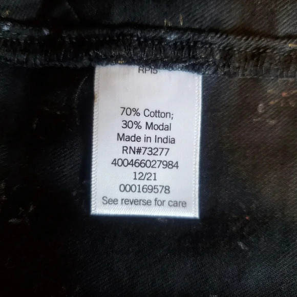 SO | Cropped Sleeveless Button Down Top in Black Daisy Dot sz 2X - Picture 7 of 12